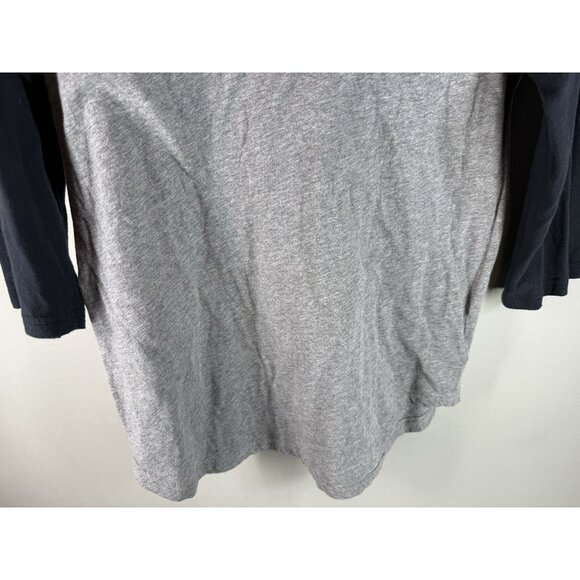 SF Giants Mitchell and Ness Button Baseball T-Shirt, Size M, Gray/Black/Logo - Picture 10 of 11